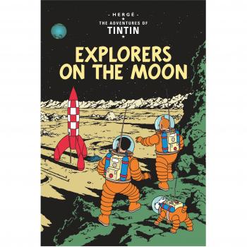 Tintin: Exploradores en la Luna - Edición de tapa blanda, Aventuras Clásicas Ilustradas para Niños