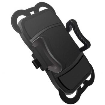 BOENFU Smartphone Bicicleta Soporte para Teléfono para Bicicleta y Motocicleta Cuna Manillar Soporte para Teléfono para 4 – 6.2 Pulgadas Smartphone