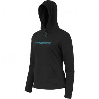 Trangoworld Wisla Sudadera, Mujer, Negro, 2XL