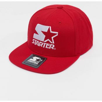 Urban Classics Starter Logo Snapback Cap - City Red, Unisex