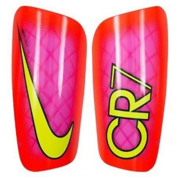 Nike Cristiano Ronaldo 7 Mercurial Lite - Espinilleras, color rosa, talla L
