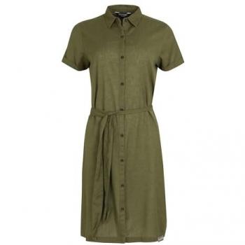 Regatta Women's Breathable Green Rema Shirt Dress, Size: 14L