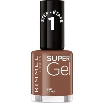 Rimmel London Super Gel Nail Polish 052 Camo 12ml Esmalte de Uñas de Larga Duración