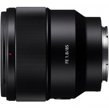Sony SEL-85F18 Portrait Lens Fixed Focal 85mm F1.8 Full Frame Suitable for A7, ZV-E10, A6000 and Nex Series, E-Mount) Black