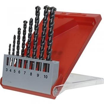 KWB 49038900 - Estuche con brocas de piedra de 3-10 mm, 8 piezas