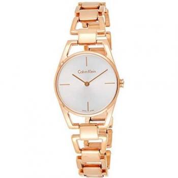 Calvin Klein Reloj Analogico para Mujer de Cuarzo con Correa en Acero Inoxidable K7L23646