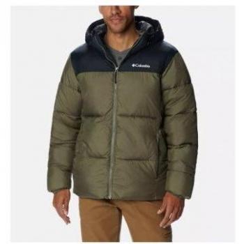 Columbia Puffect Hooded Jacket - Men's Green