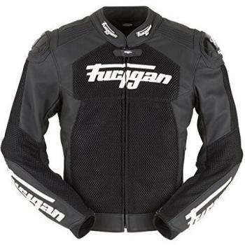 Furygan Speed Mesh 3D Chaqueta, Hombre, Noir-Blanc, 2XL