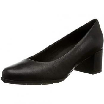 Geox Women's Black Annya Heels Pumps