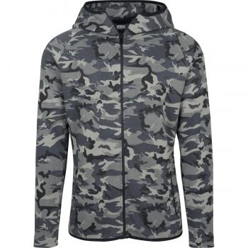 Urban Classics Dark Camo Interlock Zip Jacket