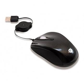 Conceptronic C08-263 - Ratón óptico de viaje con USB y resolución de 800 ppp