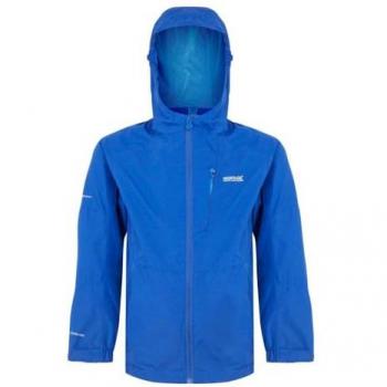 Regatta Kids Waterproof Jacket Calderdale III - Breathable Isotex 10000, Olympian Blue, Size: 15-16 Years