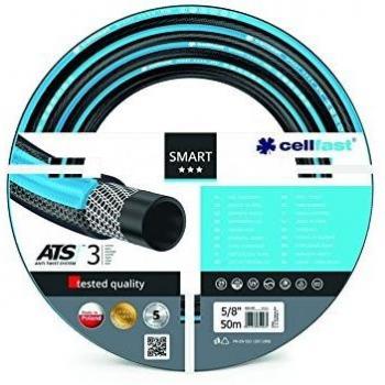 Manguera de jardín Cellfast Smart ATS PVC 50 m Ø 15 mm, 3 capas, color azul