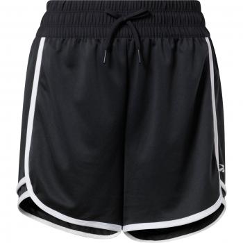 Reebok Women's Workout Ready High-Rise Shorts - Black, Size UK 8-10