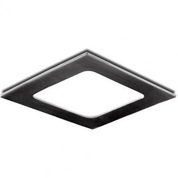 Greenice | Placa de LEDs Cuadrada 120X120 Mm 6W 480Lm 50.000H Niquel Satinado | Lámpara LED | Downlight LED | Panel LED Techo | Oficina, Fábrica, Pasillos, Baños | Blanco Frío