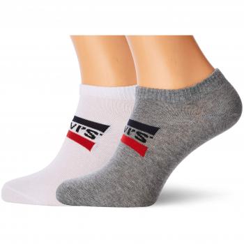 Levi's Levis 168sf Low Cut Sprtswr Logo 2p, Calcetines para Hombre, Multicolor