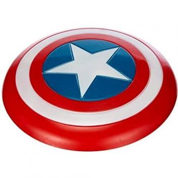 Rubies Escudo Capitan America para niños y niñas, Oificial Marvel Avengers, para completar tu disfraz, cumpleaños y carnaval