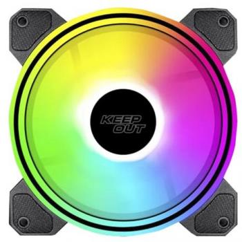 Ventilador de Ordenador KeepOut XFC-120DR ARGB 120mm Negro