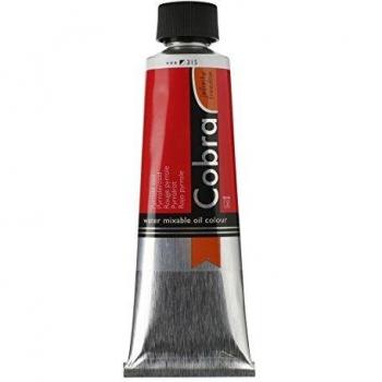 Cobra Artists' Watermixable Oils - Pyrrole Red - 40ml tube