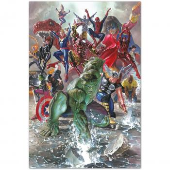 Póster Marvel Los Vengadores Legacy by Alex Ross 91.5 x 61 cm