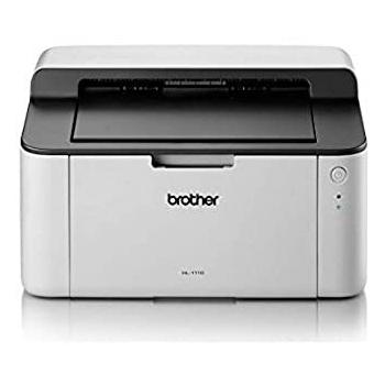 Brother HL-1110 - Impresora Láser Compacta Monocromo A4 con Resolución de 2400 x 600 DPI