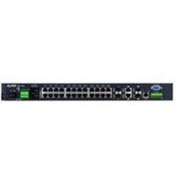ZyXEL MES-3728 24-Port Gigabit Layer 2 Managed Metro Switch with 2x Dual-Personality Ports