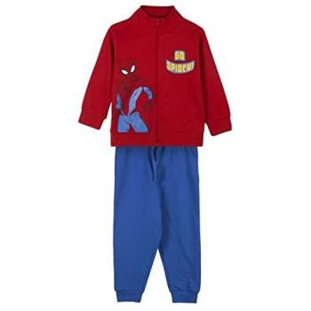Chándal Infantil Spiderman Rojo - Calidad para los Más Peques - Mejores Precios, Dibujos Animados, Multicolor, Estándar (7 Años)