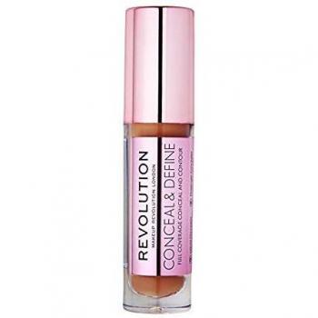 Makeup Revolution - Corrector líquido Conceal & Define - C8 - Corrector líquido Conceal & Define - C 12,5