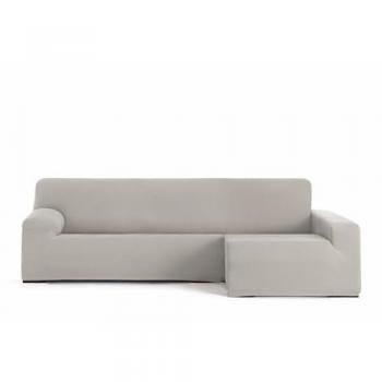Funda Chaise Longue Brazo Largo Derecho Bielástica Bronx Beige 170 x 110 x 310 cm