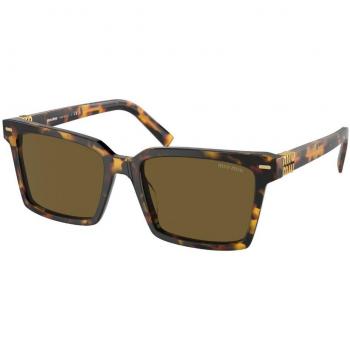 Miu Miu MU13ZSF Asian Fit Tortoiseshell Women's Sunglasses Size 55