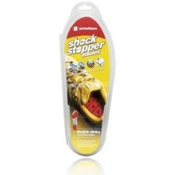 Sorbothane Double Strike - Plantillas Deportivas Rojo Rosso Talla:Size UK10