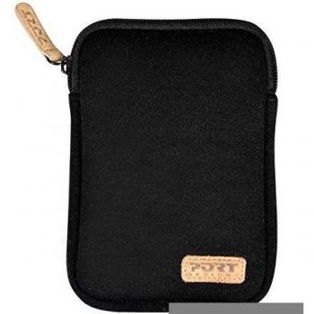 Port Designs 140395 - Funda universal para disco duro de 2.5, color negro