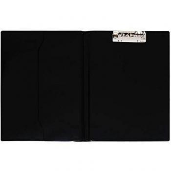 Grafoplas 1570010 - Carpetas tradicional escolar con clip, color negro