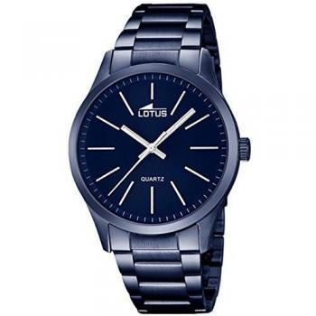 Lotus Reloj Analógico para Hombre de Cuarzo con Correa en Acero Inoxidable 18163/3