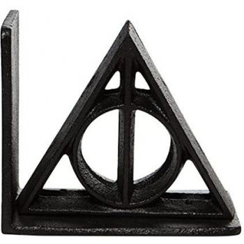 Sujeta libros metálicos Harry Potter - Reliquias de la Muerte - 13.5cm x 7cm x 14.5cm