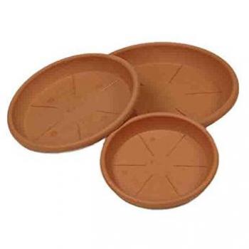 Plato de Inyección Terracota Ø22cm para Maceta Ref: 74860
