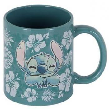 Blue Ceramic Mug Lilo and Stitch Aloha by Karactermania