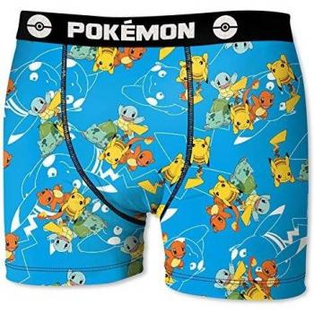 FREEGUN 12/14 Boxer Pokemon Talla, Unitario Infantil T152/1, Niños