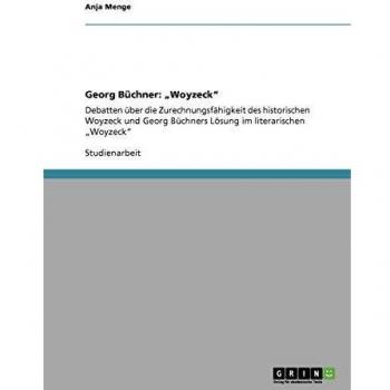 Libro Teatral Woyzeck de Georg Büchner - Edición Análisis y Comentarios