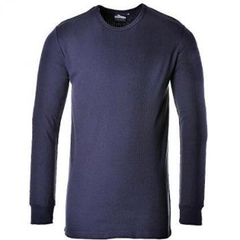 Camiseta Térmica de Manga Larga Portwest B123 - Azul Marino - Grande