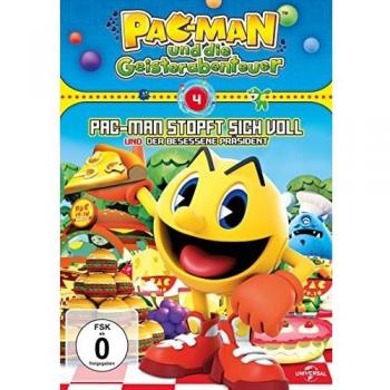 Pac-Man und die Geisterabenteuer, DVD 4 - Pac Man stopft sich voll / Der besessene Präsidt