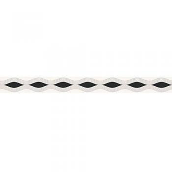 A.S. Création cenefa autoadhesivo Stick Ups gris negro blanco 5,00 m x 0,05 m 282217