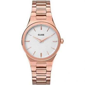 Cluse Women Analogue Quartz Watch with Stainless Steel Strap CW0101210001