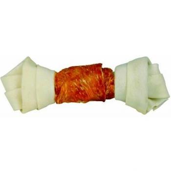 Trixie Denta Fun Hueso Anudado, Pollo, 120g/18cm