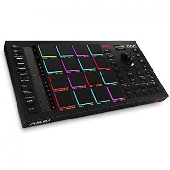 Akai Professional MPC Studio - MIDI Controller Beat Maker with 16 velocity sensitive RGB pads, MPC Software, assignable touch strip & LCD display