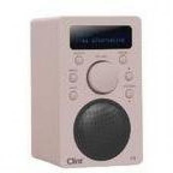 Clint F4DAB-DR - Radio (Dab, FM, Bluetooth), Color Rosa