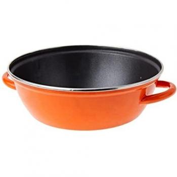 IBILI 916726 - Sarten Honda con 2 Asas Orange 26 Cms.
