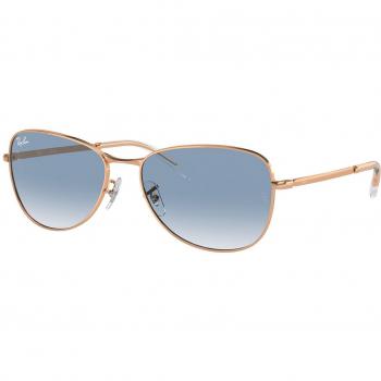 Ray-Ban RB3733 Col. 92023F Unisex Pilot Sunglasses Gold Size 56
