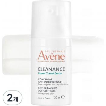 Avene Cleanance Power Control Serum Duo - 30ml x 2, Acne Treatment and Oil Control