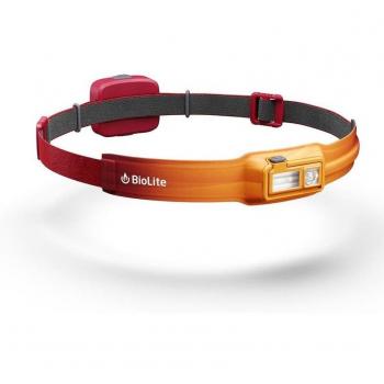 Linterna Frontal Recargable BioLite 425 Lúmenes Amarillo/Rojo Unisex